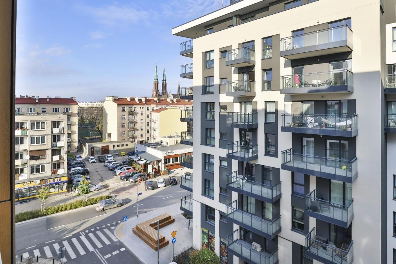 Warsaw Praga Okrzei Apartment By The River By Noclegi Renters Bagian luar foto
