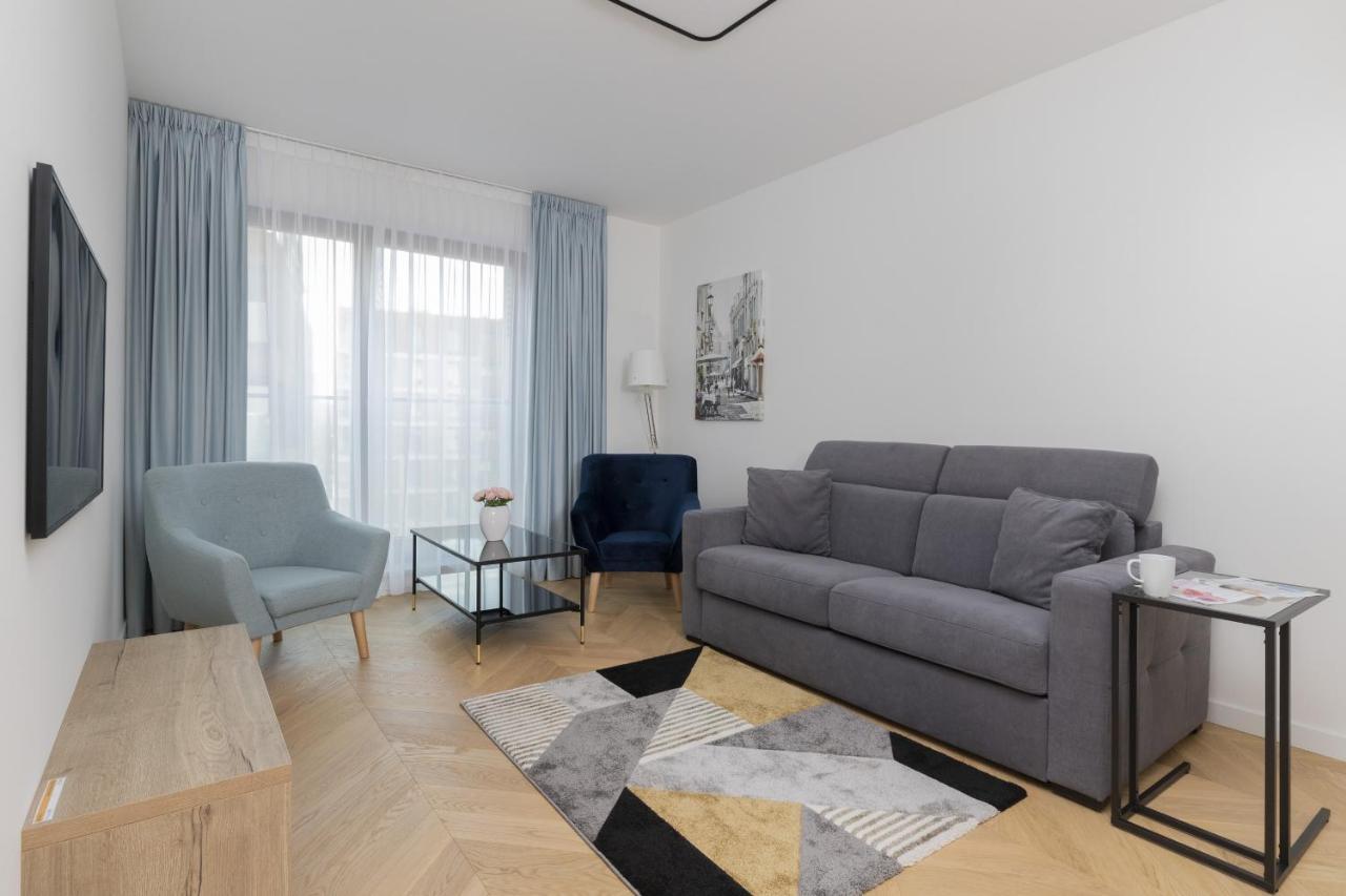 Warsaw Praga Okrzei Apartment By The River By Noclegi Renters Bagian luar foto