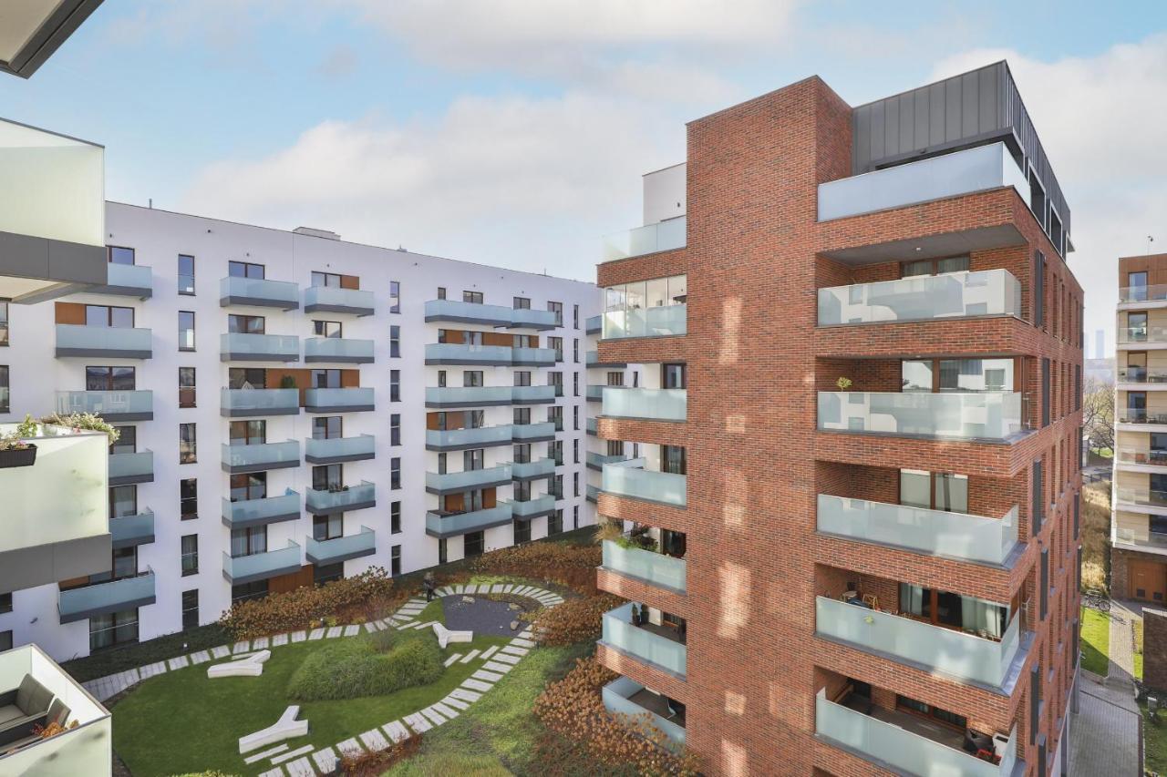 Warsaw Praga Okrzei Apartment By The River By Noclegi Renters Bagian luar foto